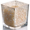 Square Mercury Votive Holder