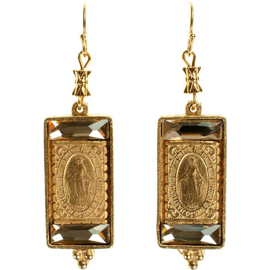 Virgins saints and angels earrings clearance
